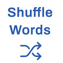 shuffler fm|word shuffler generator.
